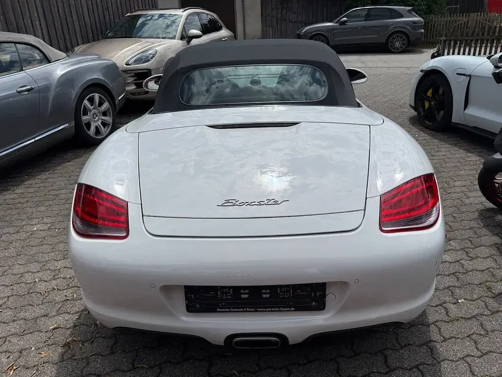 Gebraucht Porsche Boxster 256 PS (188 kW) 2009 Weiß Cabrio