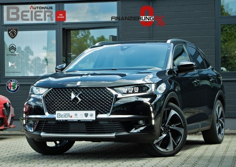 Schwarz Gebraucht 2022 DS Automobiles DS7 Crossback Rivoli Plus SUV | 33.980 € (Etwas zu teuer) - Bild 1/4