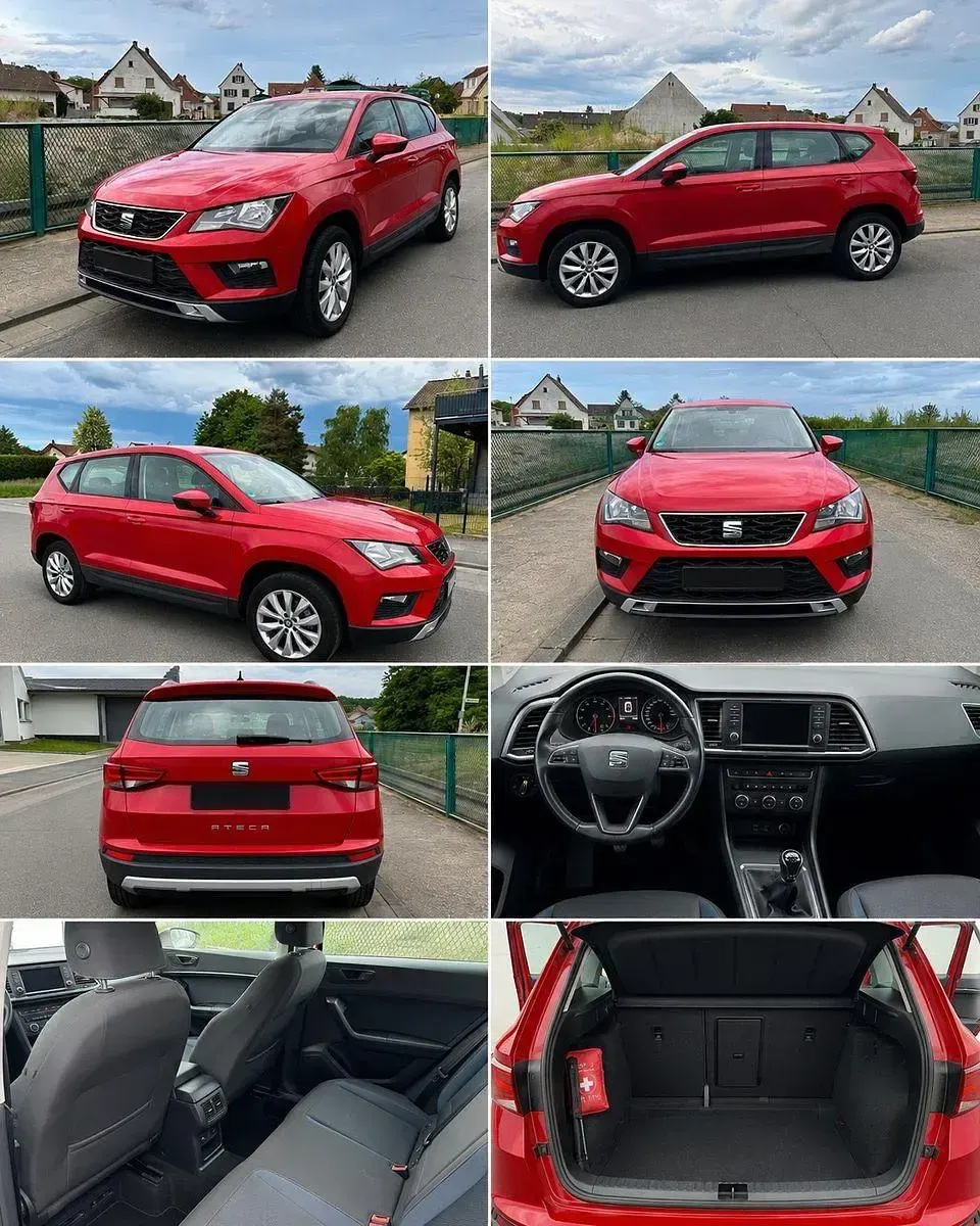 Gebraucht Seat Ateca Style 150 PS (110 kW) 2018 Rot SUV