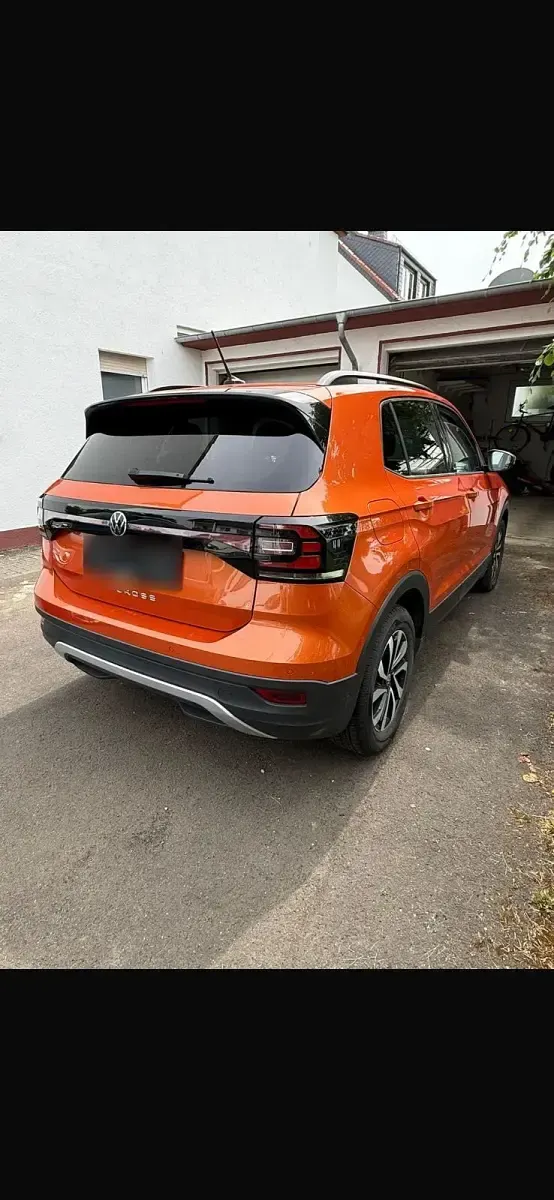 Usado VW T-Cross 110 CV (80 kW) 2022 Naranja SUV