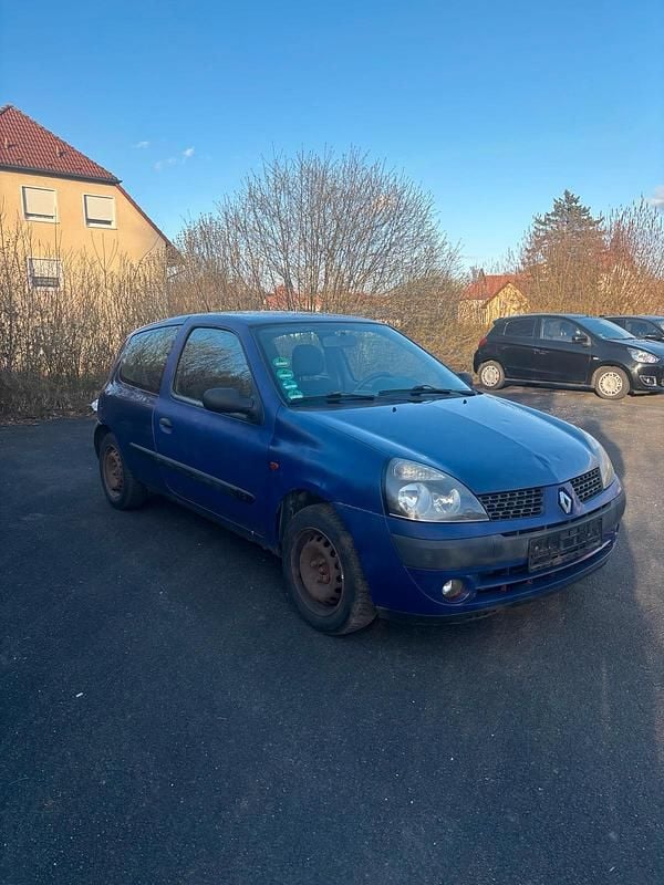 Gebraucht Renault Clio II 58 PS (42 kW) 2003 Blau Kleinwagen