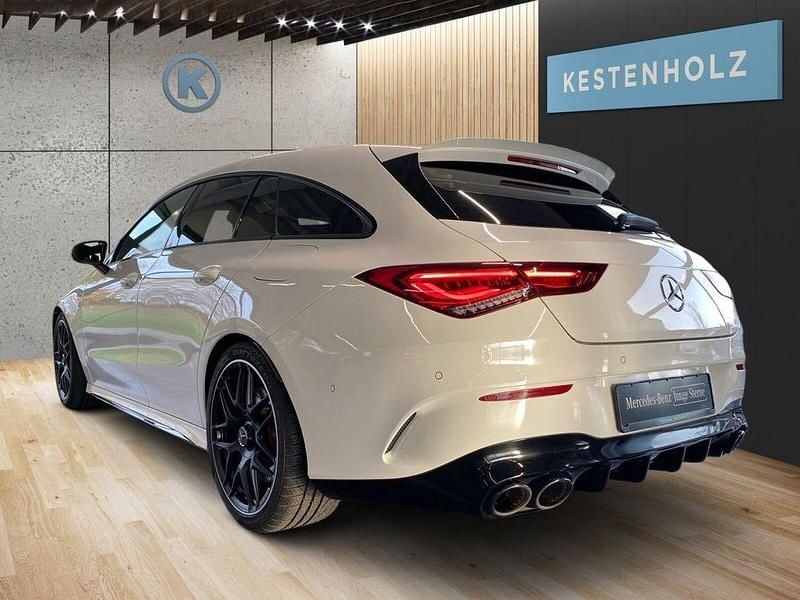 Gebraucht Mercedes CLA45 AMG AMG 421 PS (309 kW) 2021 Unilack polarweiß Kombi