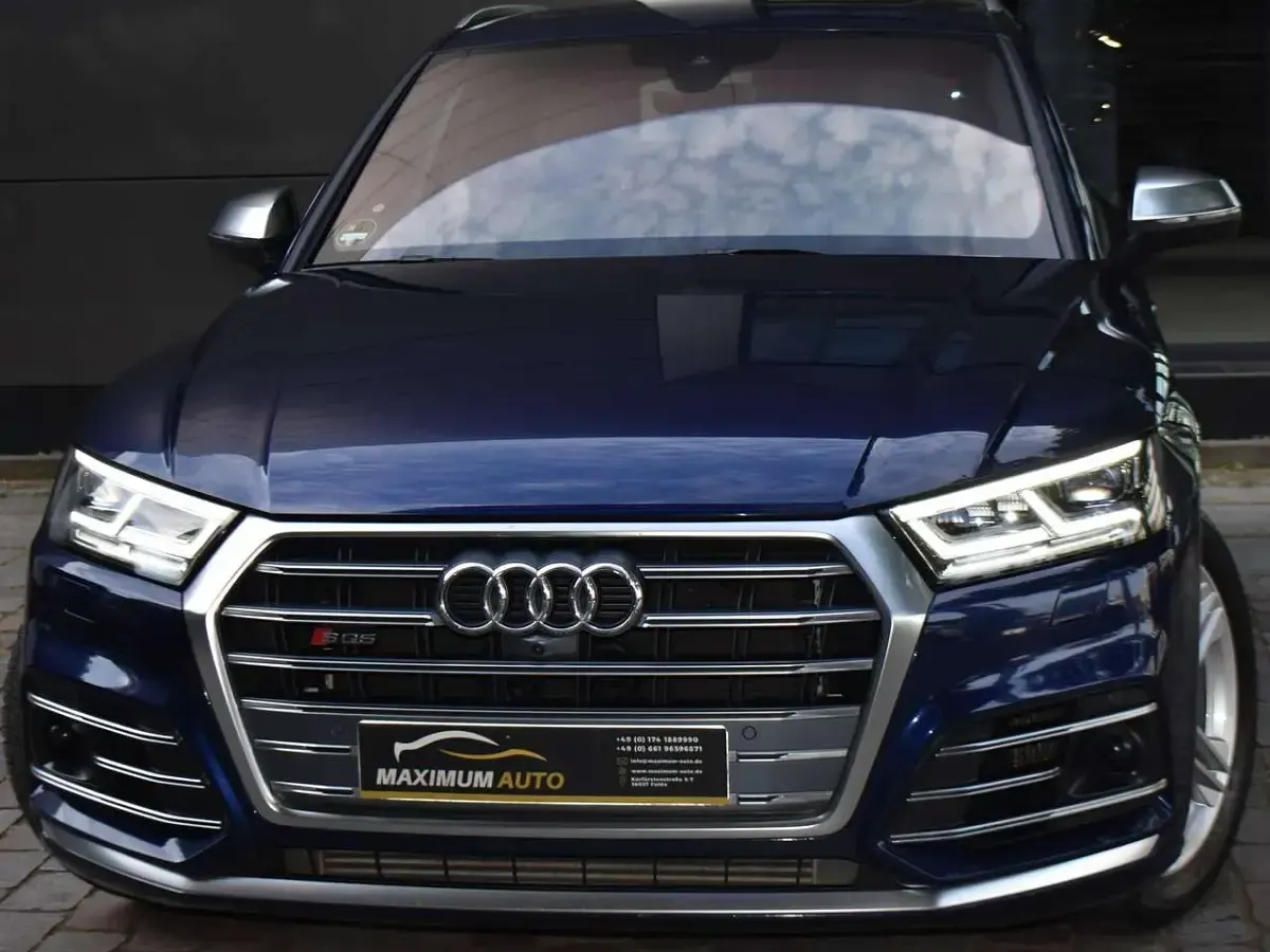 Gebraucht Audi SQ5 347 PS (255 kW) 2020 Navarrablau metallic SUV