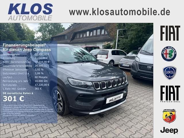 Grau Gebraucht 2024 Jeep Compass Altitude SUV | 31.990 € (Fairer Preis) - Bild 1/4
