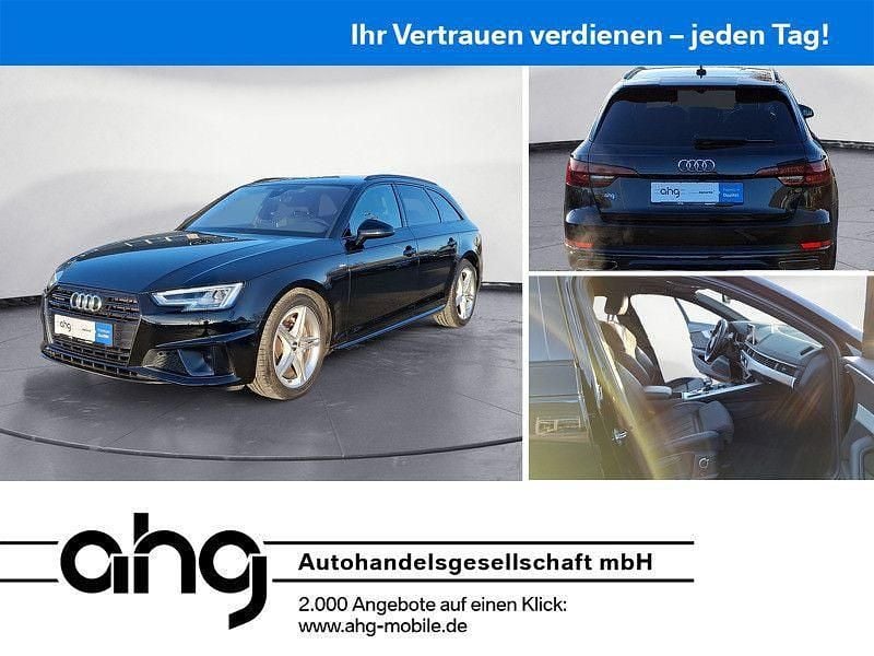 Schwarz Gebraucht 2019 Audi A4 S-Line Kombi | 24.860 € (Guter Preis) - Bild 1/4