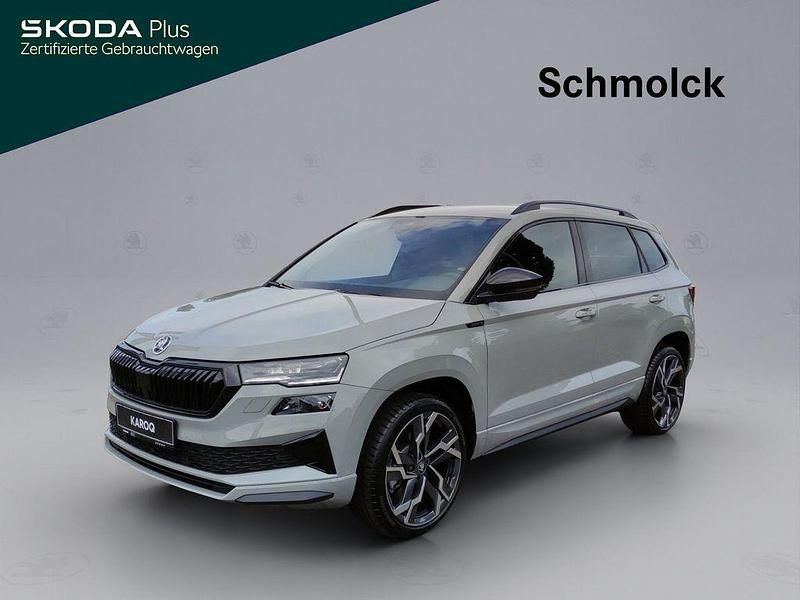 Stahlgrau Gebraucht 2025 Skoda Karoq SportLine SUV | 37.790 € (Etwas zu teuer) - Bild 1/4