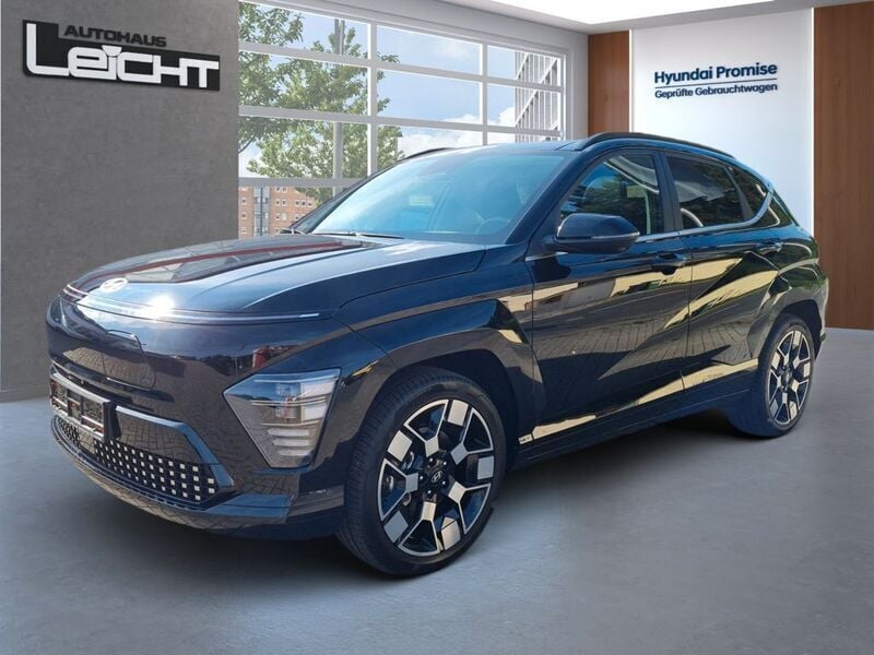 Schwarz Gebraucht 2023 Hyundai Kona Prime SUV | 36.890 € (Fairer Preis) - Bild 1/4