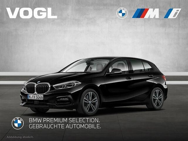 Schwarz ii Gebraucht 2021 BMW 120 Sport Line Kleinwagen | 24.990 € (Fairer Preis) - Bild 1/2