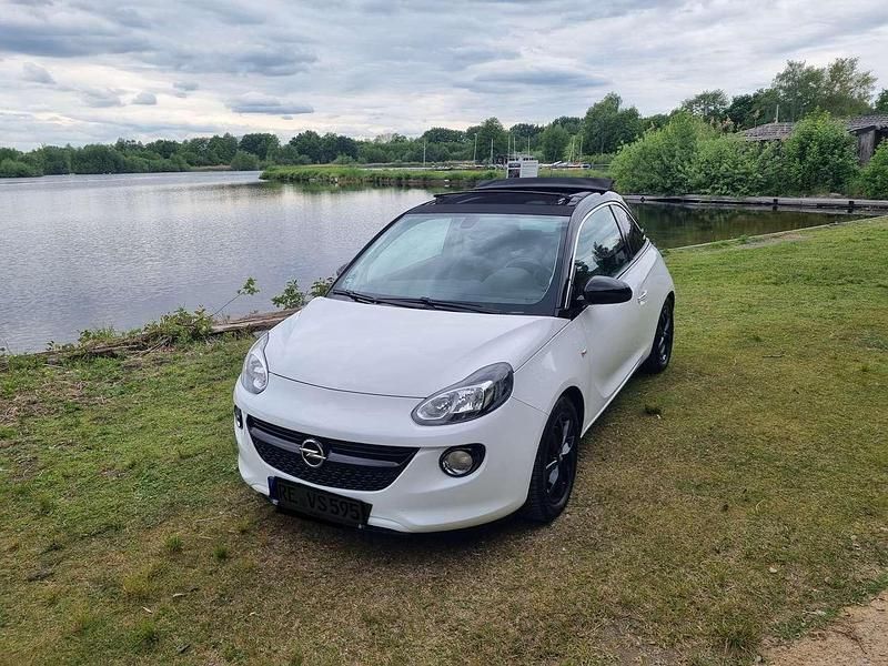 Weiß Gebraucht 2018 Opel Adam Open Air Kleinwagen | 11.500 € (Fairer Preis) - Bild 1/4