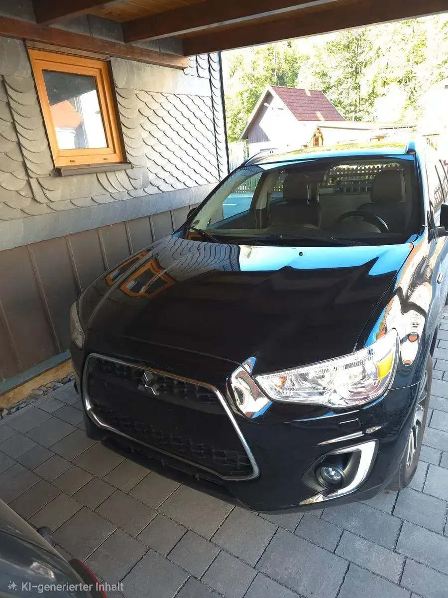 Gebraucht Mitsubishi ASX Instyle 150 PS (110 kW) 2014 Schwarz SUV