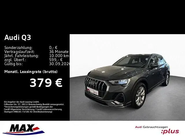 Gebraucht Audi Q3 S-Line 150 PS (110 kW) 2025 Daytonagrau perleffekt SUV