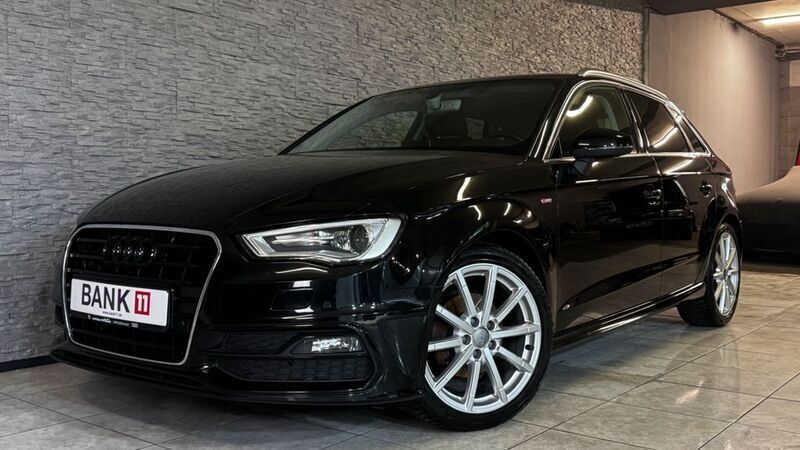 Schwarz Gebraucht 2016 Audi A3 Sportback S-Line Limousine | 14.999 € (Etwas zu teuer) - Bild 1/4