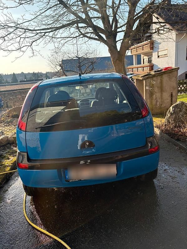 Gebraucht Opel Corsa 58 PS (42 kW) 2002 Blau Kleinwagen
