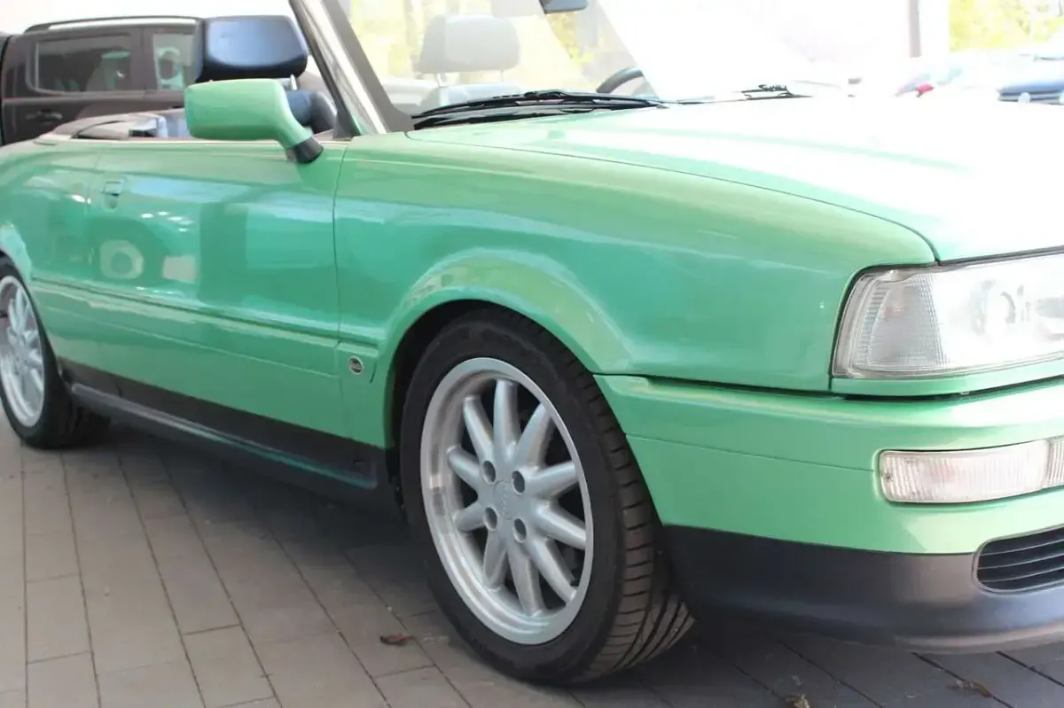 Gebraucht Audi 80 Sport 150 PS (110 kW) 1996 Grün Cabrio
