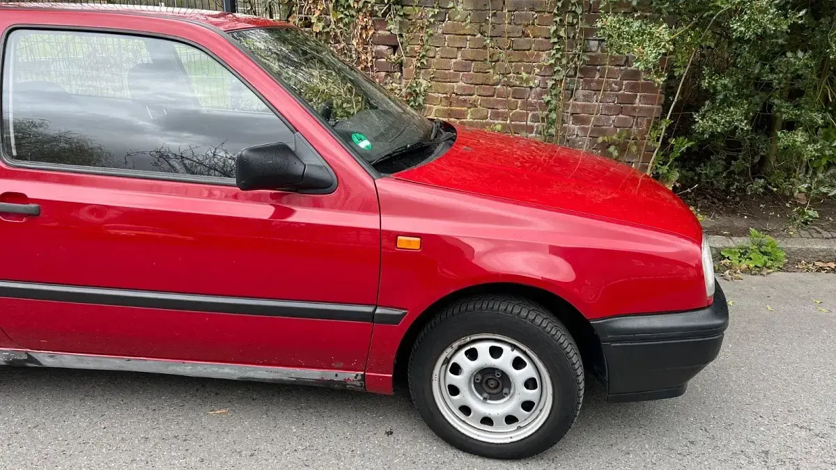 Brugt VW Golf III 60 HK (44 kW) 1995 Rød Hatchback