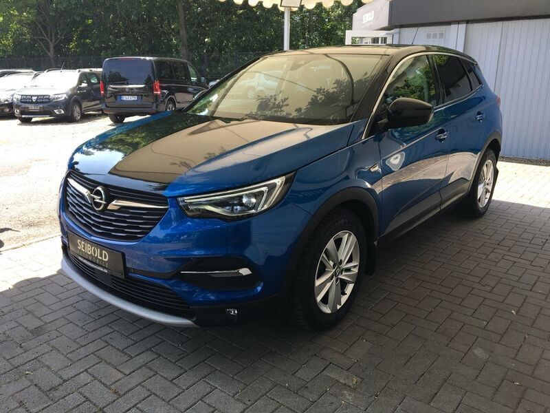 Blau Gebraucht 2020 Opel Grandland X SUV | 16.980 € (Guter Preis) - Bild 1/4