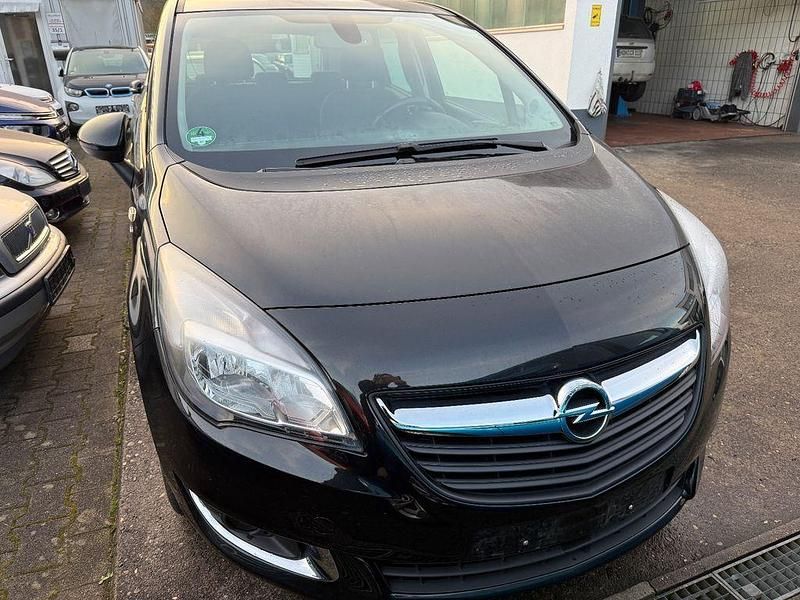 Gebraucht Opel Meriva drive 120 PS (88 kW) 2016 Schwarz Van / Kleinbus
