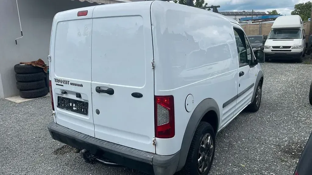Gebraucht Ford Transit Connect 75 PS (55 kW) 2010 Weiß Van / Kleinbus