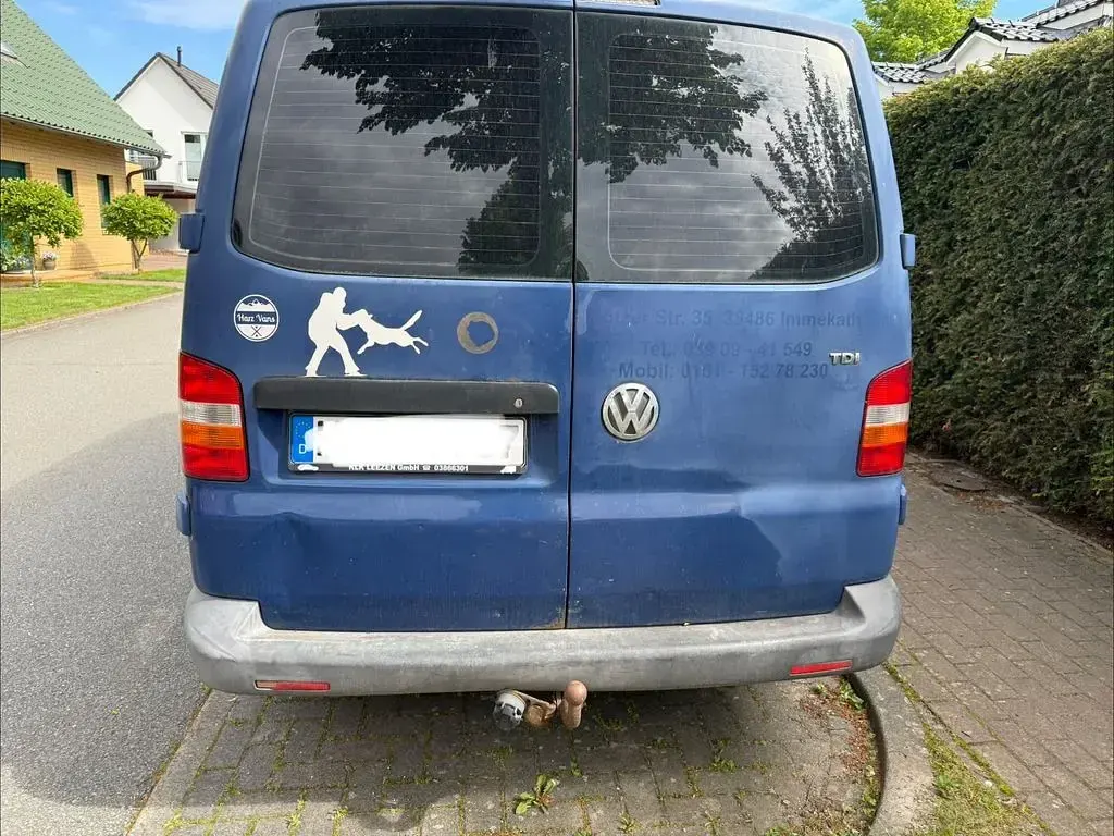 Używany VW Transporter 102 KM (75 kW) 2007 Niebieski Van