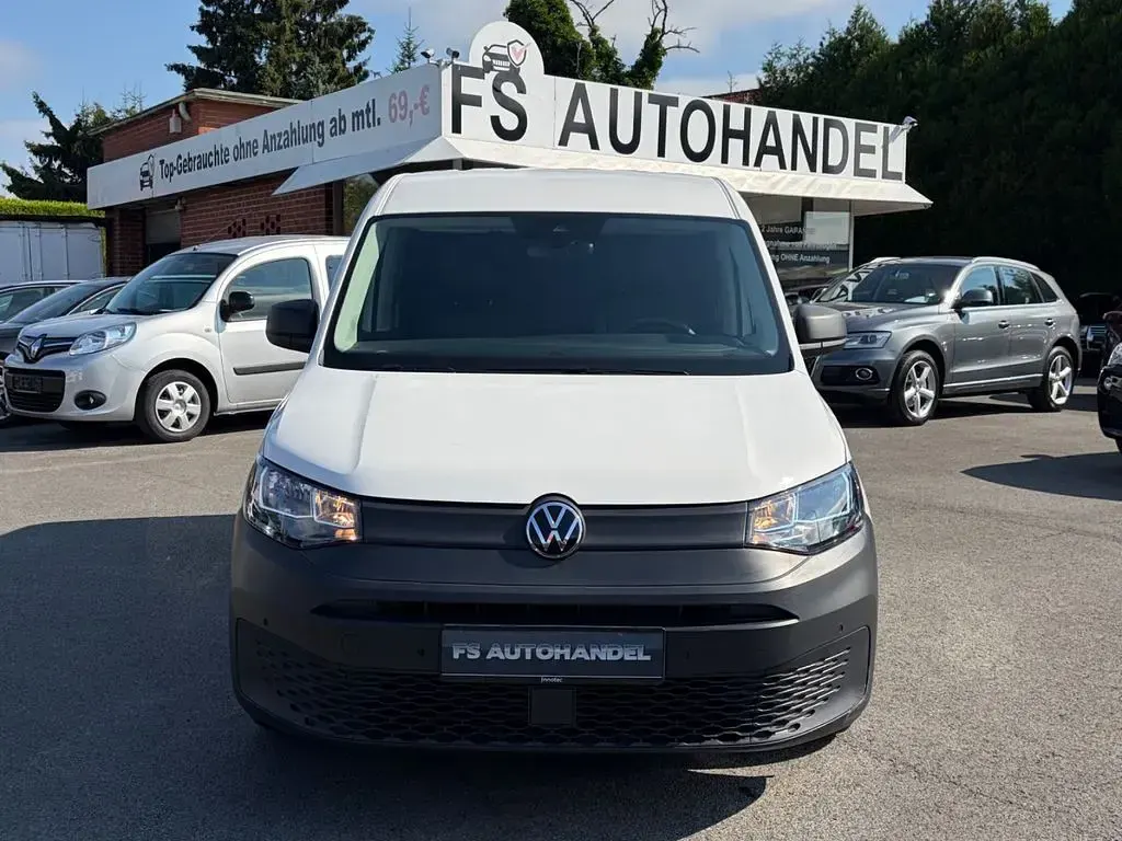 Gebraucht VW Caddy 75 PS (55 kW) 2022 Weiß Van / Kleinbus