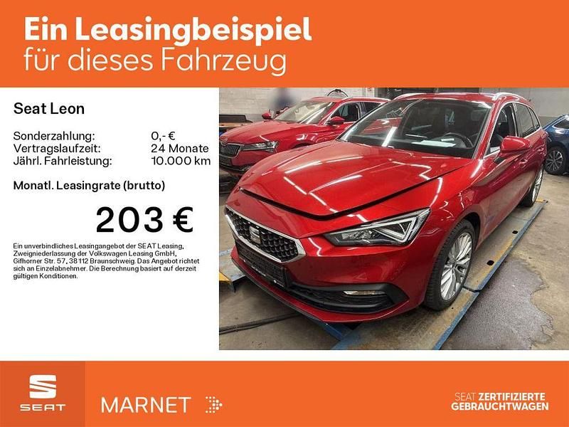 Gebraucht Seat Leon XCELLENCE 150 PS (110 kW) 2023 Rot Limousine