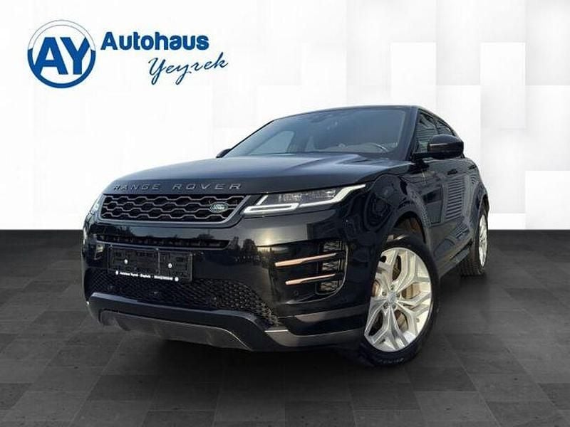 Santorini black Gebraucht 2019 Land Rover Range Rover evoque R-Dynamic SUV | 27.950 € (Fairer Preis) - Bild 1/4