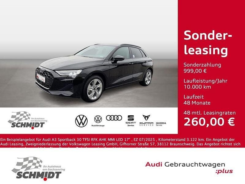 Gebraucht Audi A3 Ambiente 116 PS (85 kW) 2025 Mythosschwarz metallic Limousine