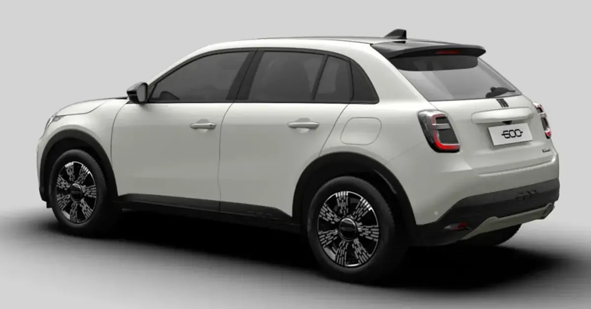 Neu Fiat 600 110 PS (80 kW) 2026 Gelato weiß SUV