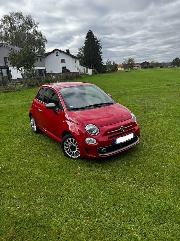 Rot Gebraucht 2019 Fiat 500 Sport Kleinwagen | 9.200 € (Fairer Preis) - Bild 1/4
