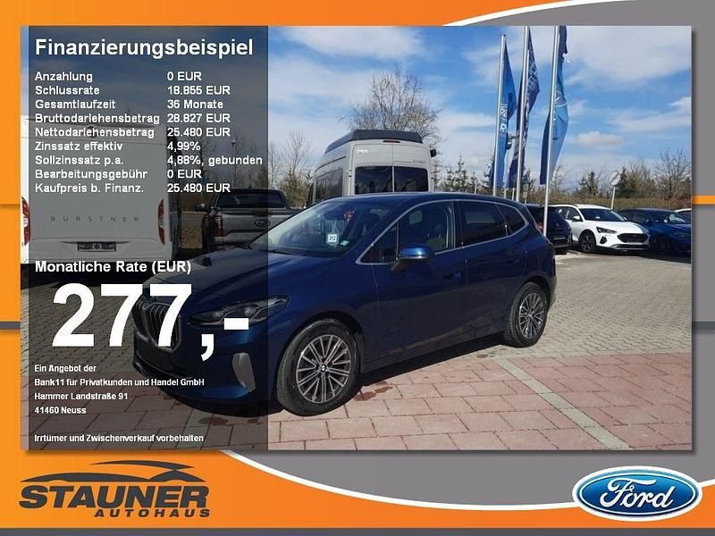 Phytonicblau metallic Gebraucht 2023 BMW 218 Active Tourer Luxury Line Van / Kleinbus | 24.480 € (Guter Preis) - Bild 1/4