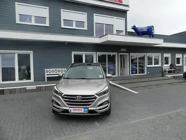 Gebraucht Hyundai Tucson Premium 185 PS (136 kW) 2018 Weiß SUV