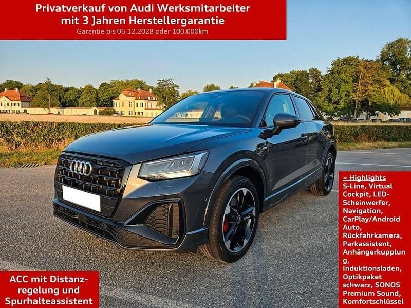 Grau Gebraucht 2023 Audi Q2 S-Line SUV | 34.990 € (Fairer Preis) - Bild 1/4