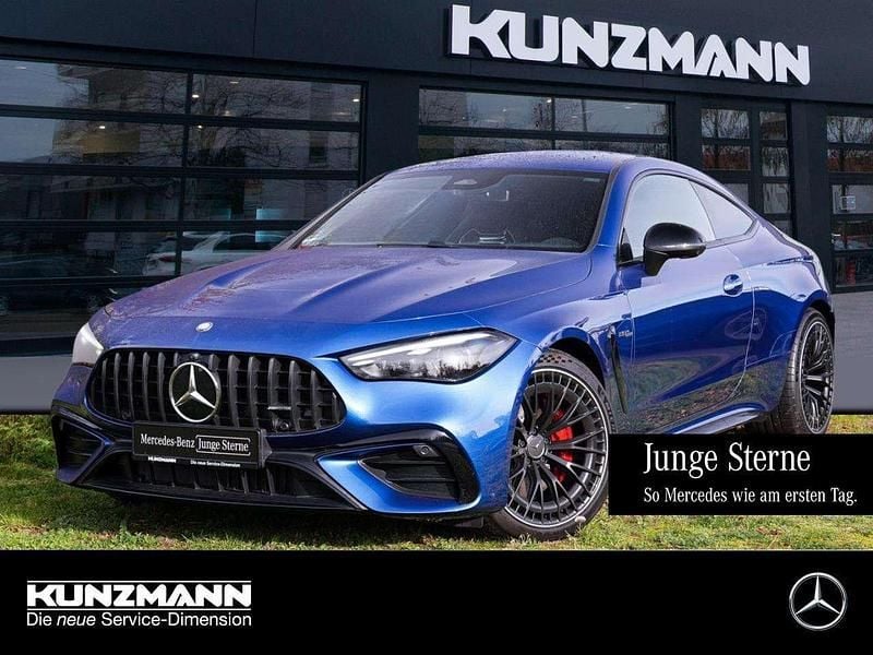 Spektralblau metallic Gebraucht 2024 Mercedes CLE53 AMG AMG Coupé | 79.720 € (Superpreis) - Bild 1/4