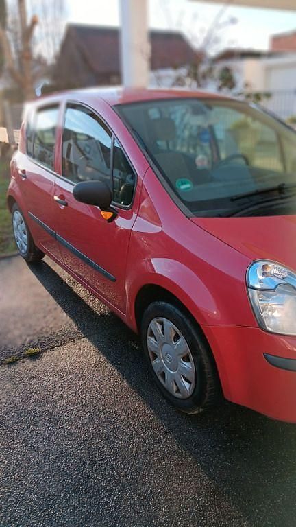 Gebraucht Renault Modus Dynamique 75 PS (55 kW) 2007 Rot Van / Kleinbus