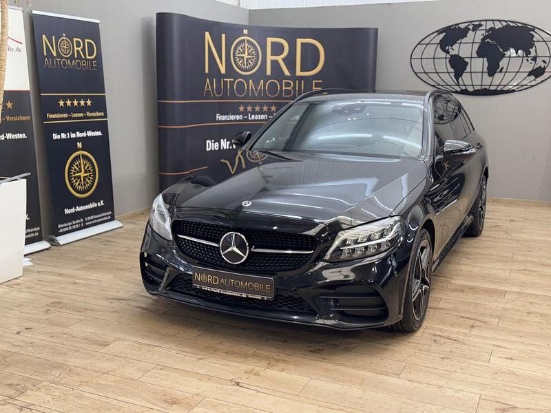 Gebraucht Mercedes C300e AMG 306 PS (225 kW) 2021 Obsidianschwarz meta (metallic) Kombi