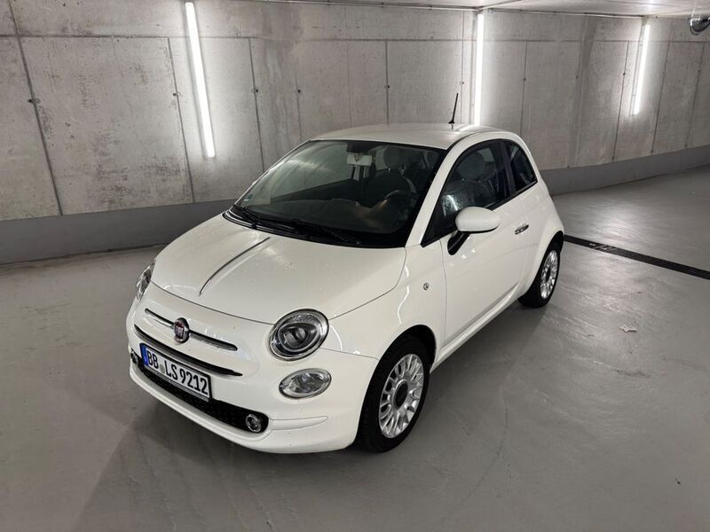 Weiß Gebraucht 2016 Fiat 500 Lounge Kleinwagen | 8.200 € (Guter Preis) - Bild 1/4