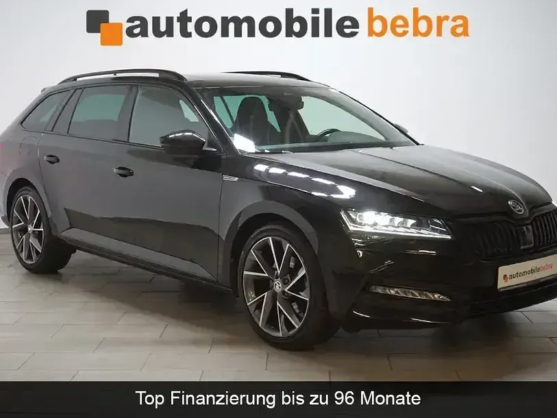 Gebraucht Skoda Superb SportLine 200 PS (147 kW) 2022 Schwarz Limousine