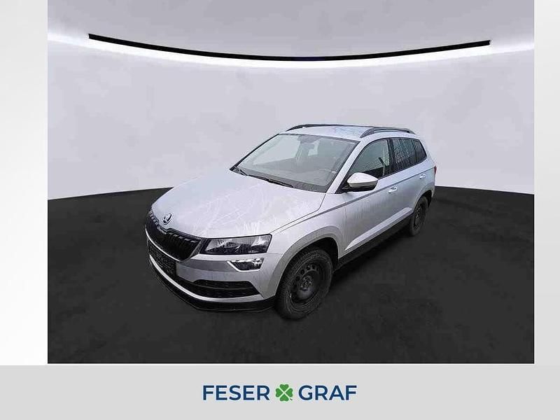 Silber Gebraucht 2021 Skoda Karoq Ambition SUV | 17.840 € (Superpreis) - Bild 1/4