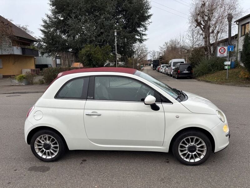 Gebraucht Fiat 500C Lounge 101 PS (74 kW) 2009 Weiß Cabrio
