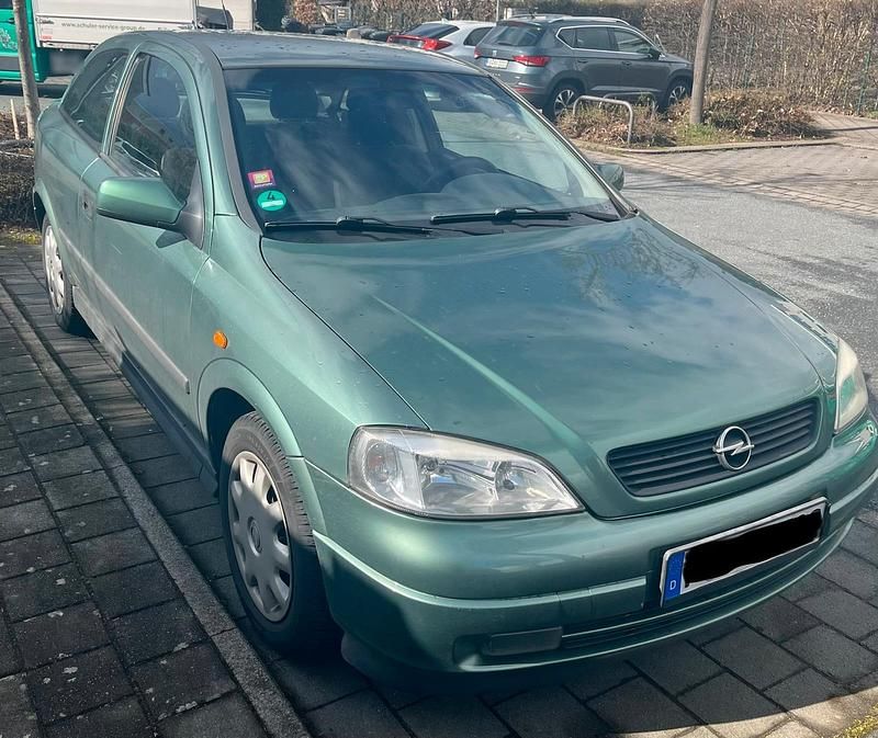 Gebraucht Opel Astra 101 PS (74 kW) 1998 Grün Coupé