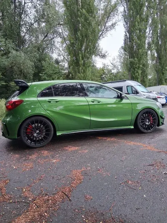 Gebraucht Mercedes A45 AMG AMG 381 PS (280 kW) 2016 Grün Kleinwagen