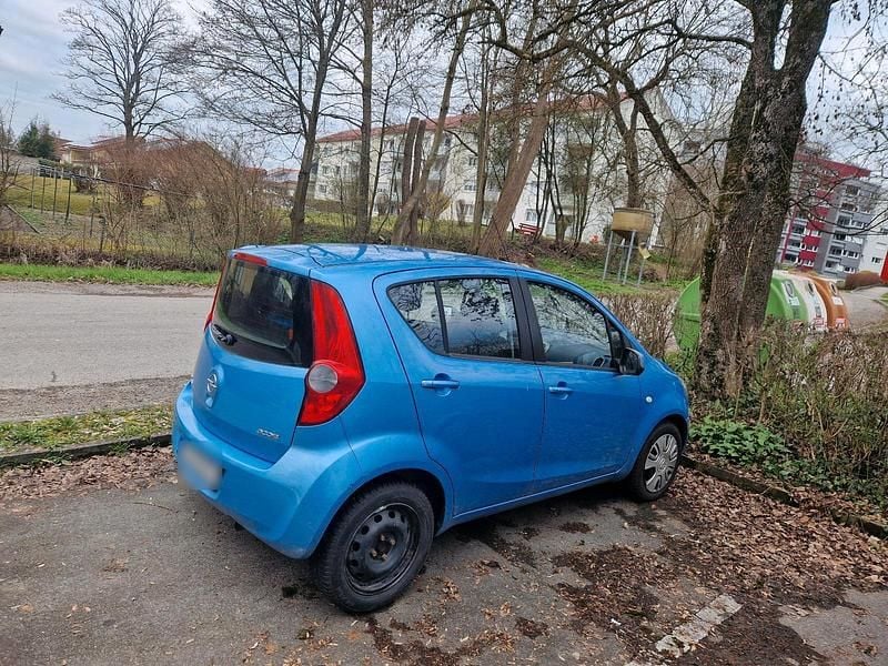 Gebraucht Opel Agila Eco 75 PS (55 kW) 2010 Blau Kleinwagen