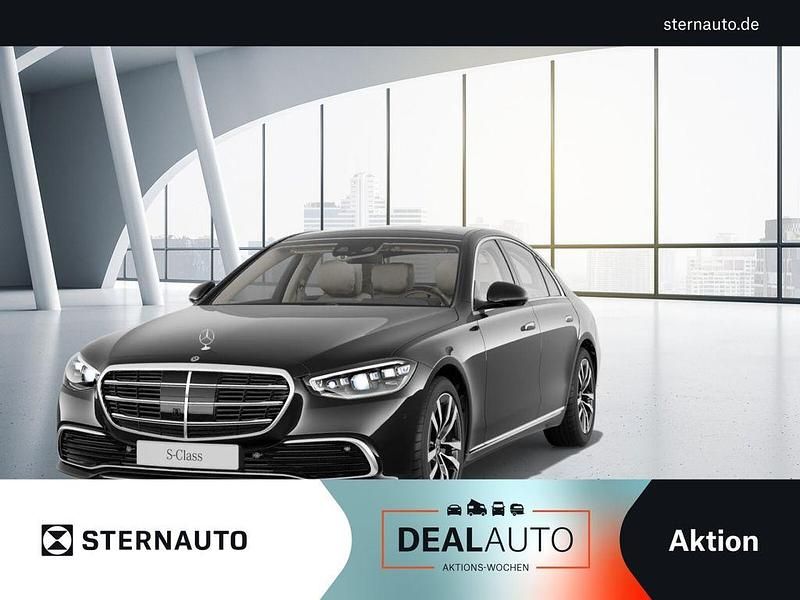 Metalliclack obsidianschwarz Gebraucht 2024 Mercedes S500 Limousine | 105.980 € (Teuer) - Bild 1/4