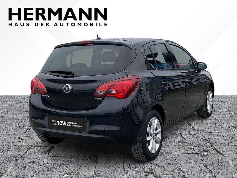 Gebraucht Opel Corsa drive 101 PS (74 kW) 2016 Schwarz Kleinwagen