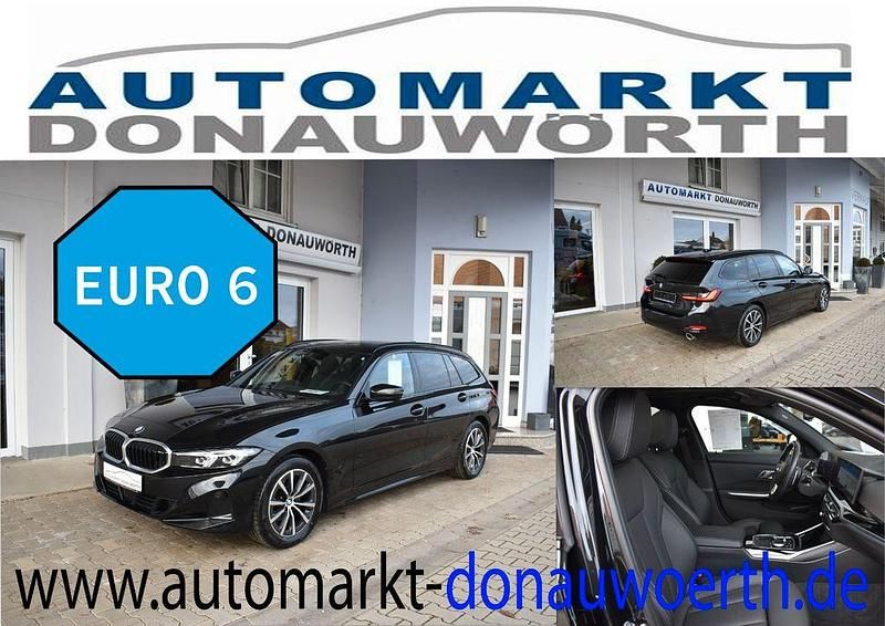 Schwarz Gebraucht 2022 BMW 320 Sport Line Kombi | 34.995 € (Etwas zu teuer) - Bild 1/4
