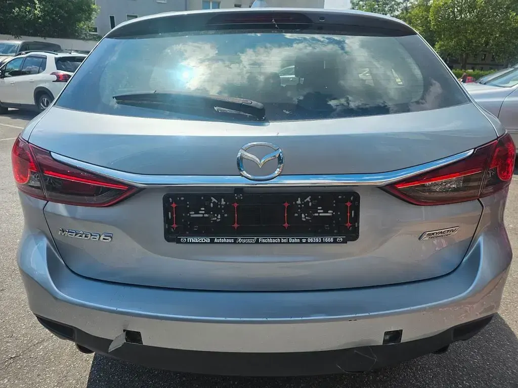 Gebraucht Mazda 6 Prime-Line 150 PS (110 kW) 2017 Silber Kombi