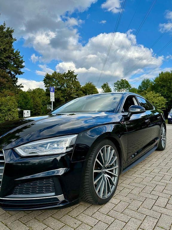 Gebraucht Audi A5 Sportback S-Line 190 PS (139 kW) 2017 Schwarz Kleinwagen