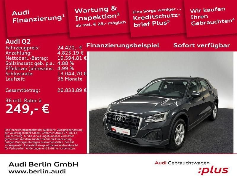 Gebraucht Audi Q2 Comfort 150 PS (110 kW) 2023 Manhattangrau metallic SUV