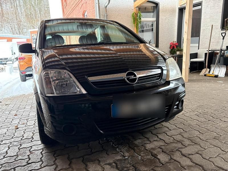 Gebraucht Opel Meriva 90 PS (66 kW) 2009 Schwarz Van / Kleinbus