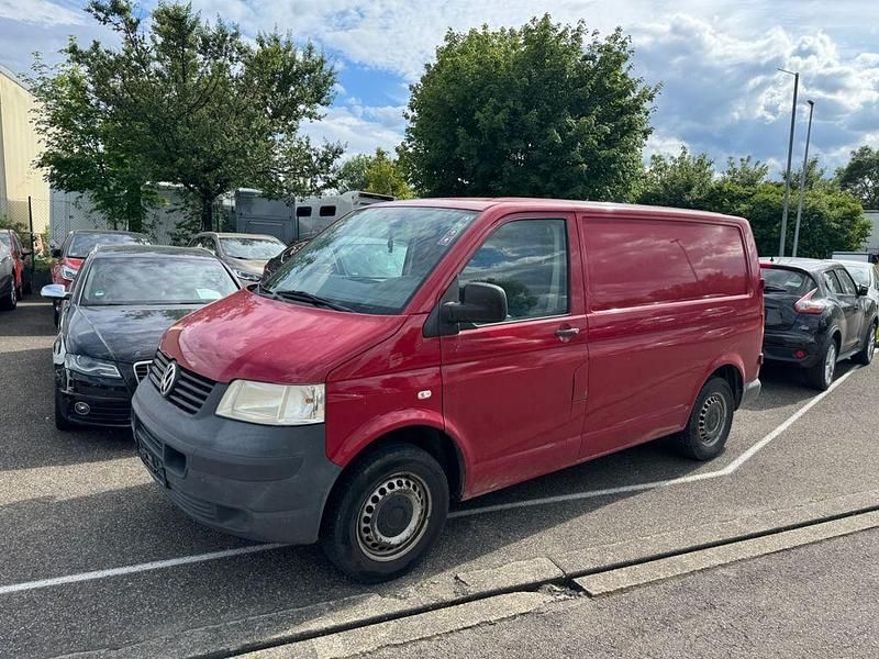 Usata VW Transporter 131 CV (96 kW) 2008 Rosso Furgone